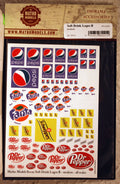 Matho Models 80021 Decals Soft Drink Logos B modern