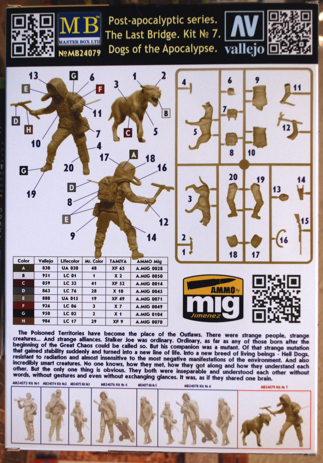 24079 Master Box Post-apocalyptic series The last Bridge Kit No. 7 1:24 Bausatz