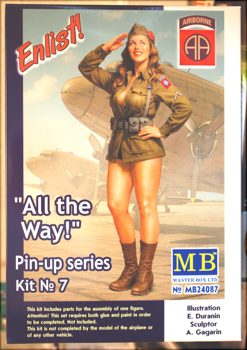 24087 Master Box Pin Up series #7 All the Way Figurenbausatz 1:24