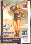 24087 Master Box Pin Up series #7 All the Way Figurenbausatz 1:24