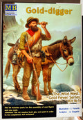 35233 Master Box Gold Digger The Wild West Gold Fever Ser. Kit 1 1:35