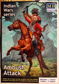 35248 Master Box Ambush Attack Indian Wars 18. Jh. 1:35 neuer Bausatz 2025