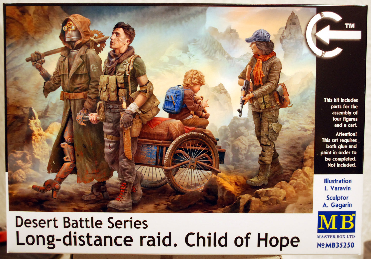 35250 Master Box Desert Battle Ser. Long-distance raid Child of Hope 1:35