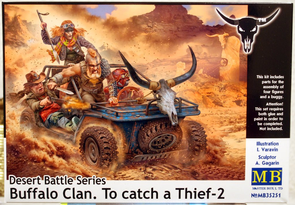 35251 Master Box Desert Battle Series Buffalo Clan To catch a Thief 1:35