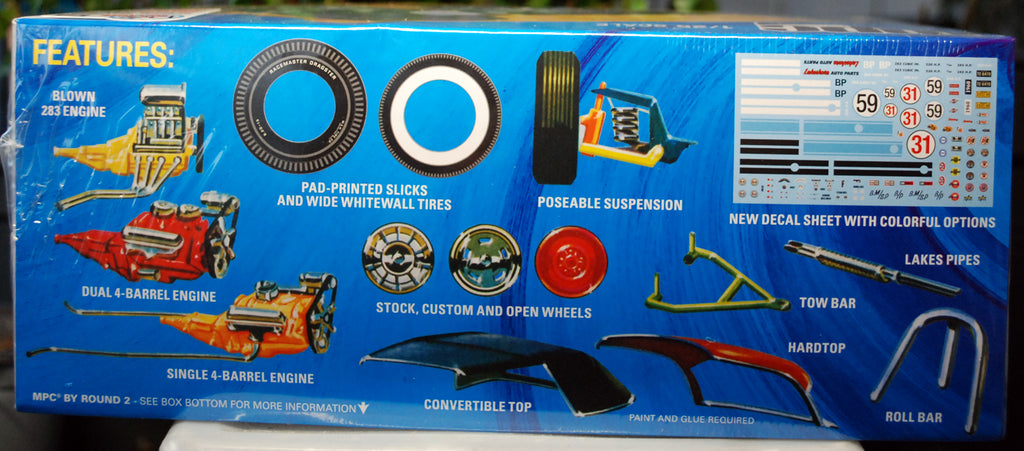 MPC 1002 1960 Chevrolet Corvette Convertible 1:25 7´n1 Bausatz wieder neu 2024