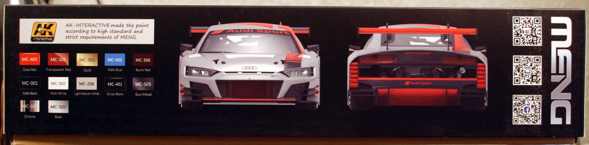 Meng CS006 2019 Audi R8 LMS GT3 1:24