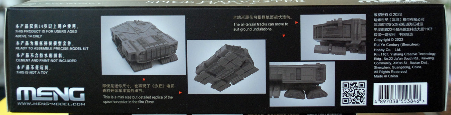 Meng MMS013 Dune Spice Harvester 1:1000 neu Bausatz