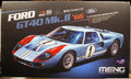 Meng RS001 1966 Ford GT 40 Mk. II Winner LeMans 1:12 pre-coloured