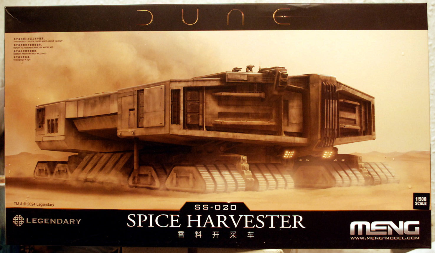 Meng SS020 Dune Spice Harvester 1:500 neu Bausatz