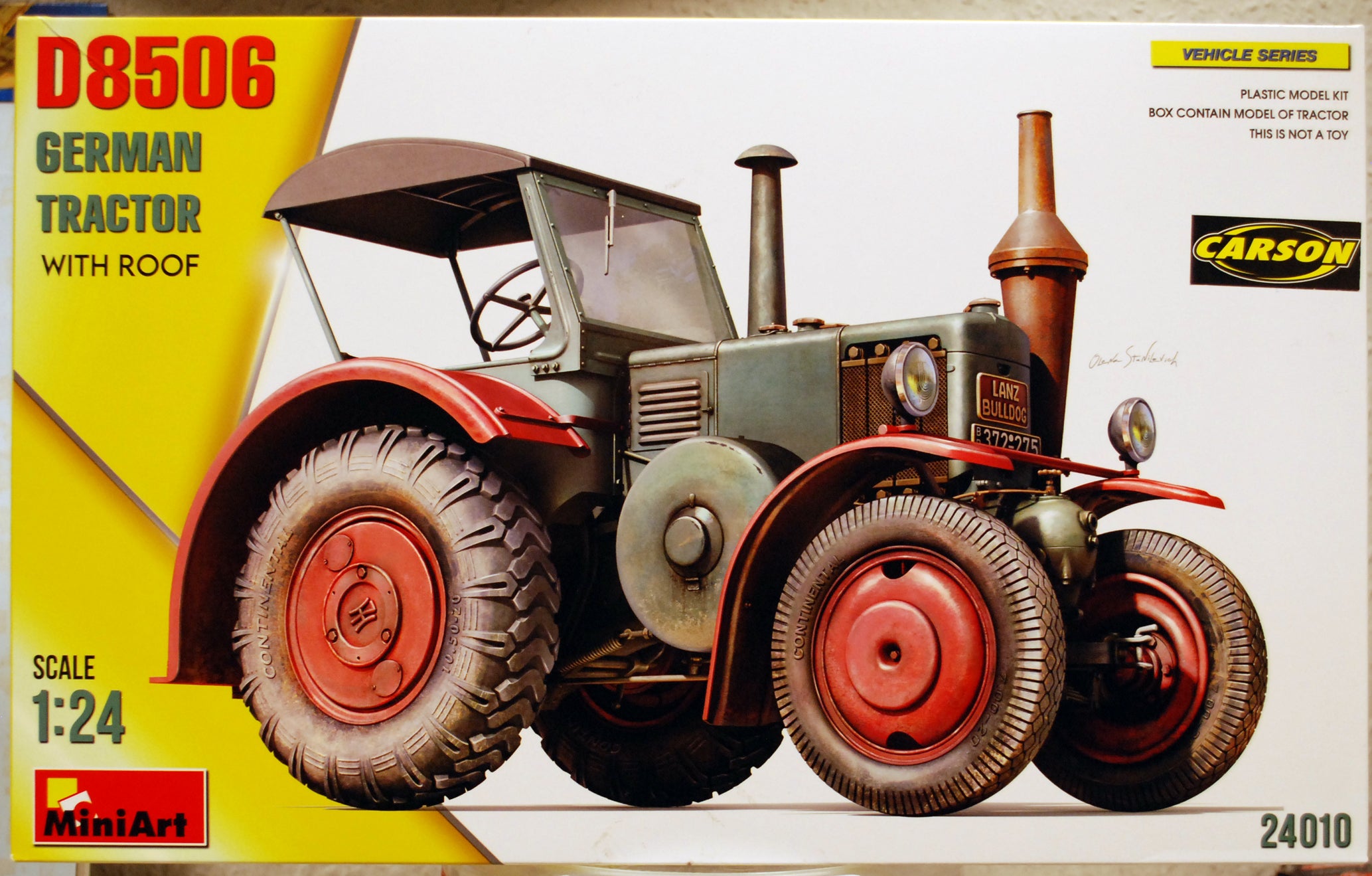 Mini Art 24010 1937 Lanz Bulldog D8506 Trecker Traktor 1:24 neu 2023