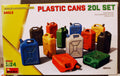 Mini Art 24013 Plastic Cans Kunststoff Kanister 20 L 1:24 Bausatz Kit