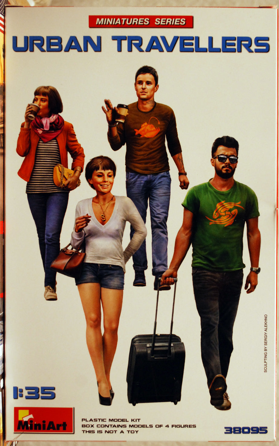 Mini Art 38095 Urban Travellers 1:35 Bausatz Kit