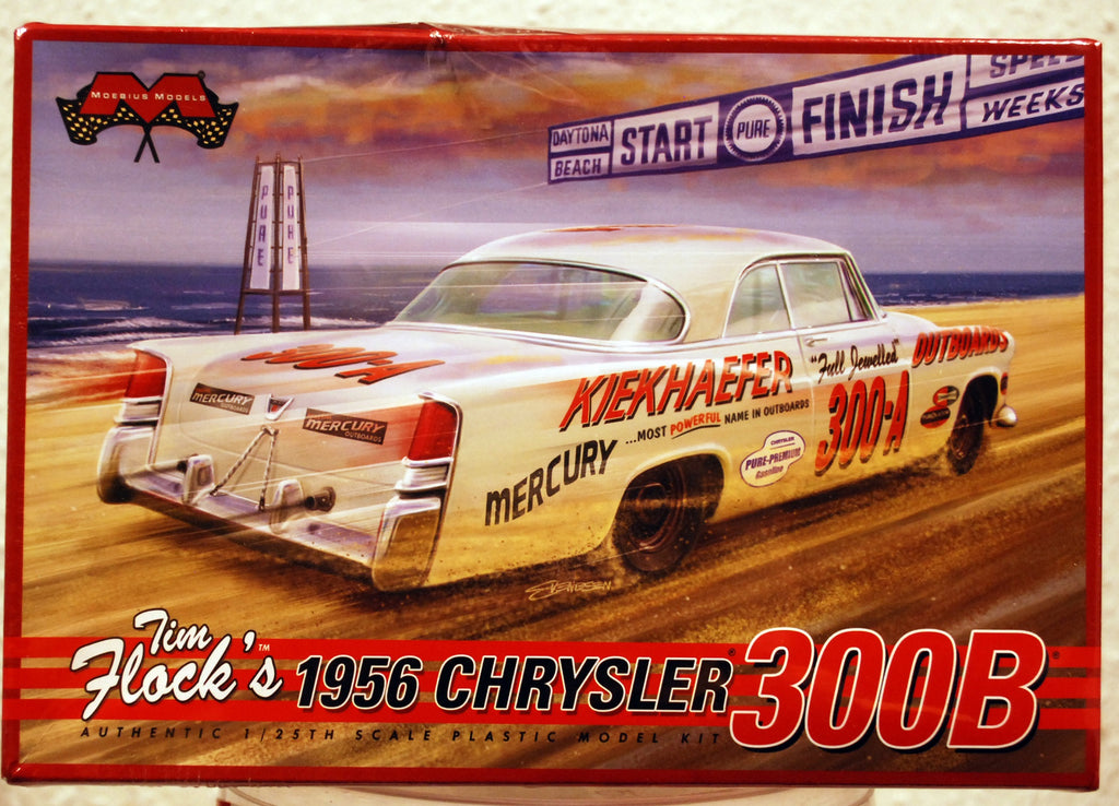 Moebius 1212 1956 Chrysler 300 B Tim Flock 1:25