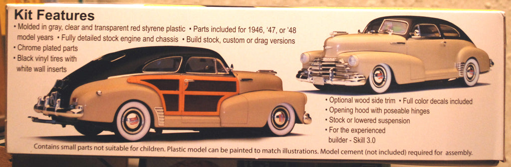 Moebius 2301 1947-48-49 Chevrolet Fleetmaster Aerosedan 1:25 wieder neu 2025