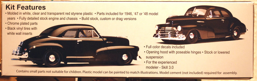 Moebius 2302 1947-48-49 Chevrolet Fleetmaster Coupe 1:25 wieder neu 2025