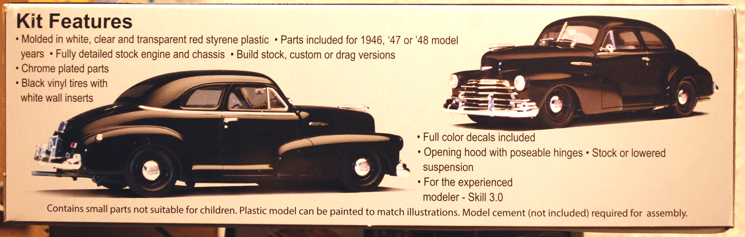 Moebius 2302 1947-48-49 Chevrolet Fleetmaster Coupe 1:25 wieder neu 2025