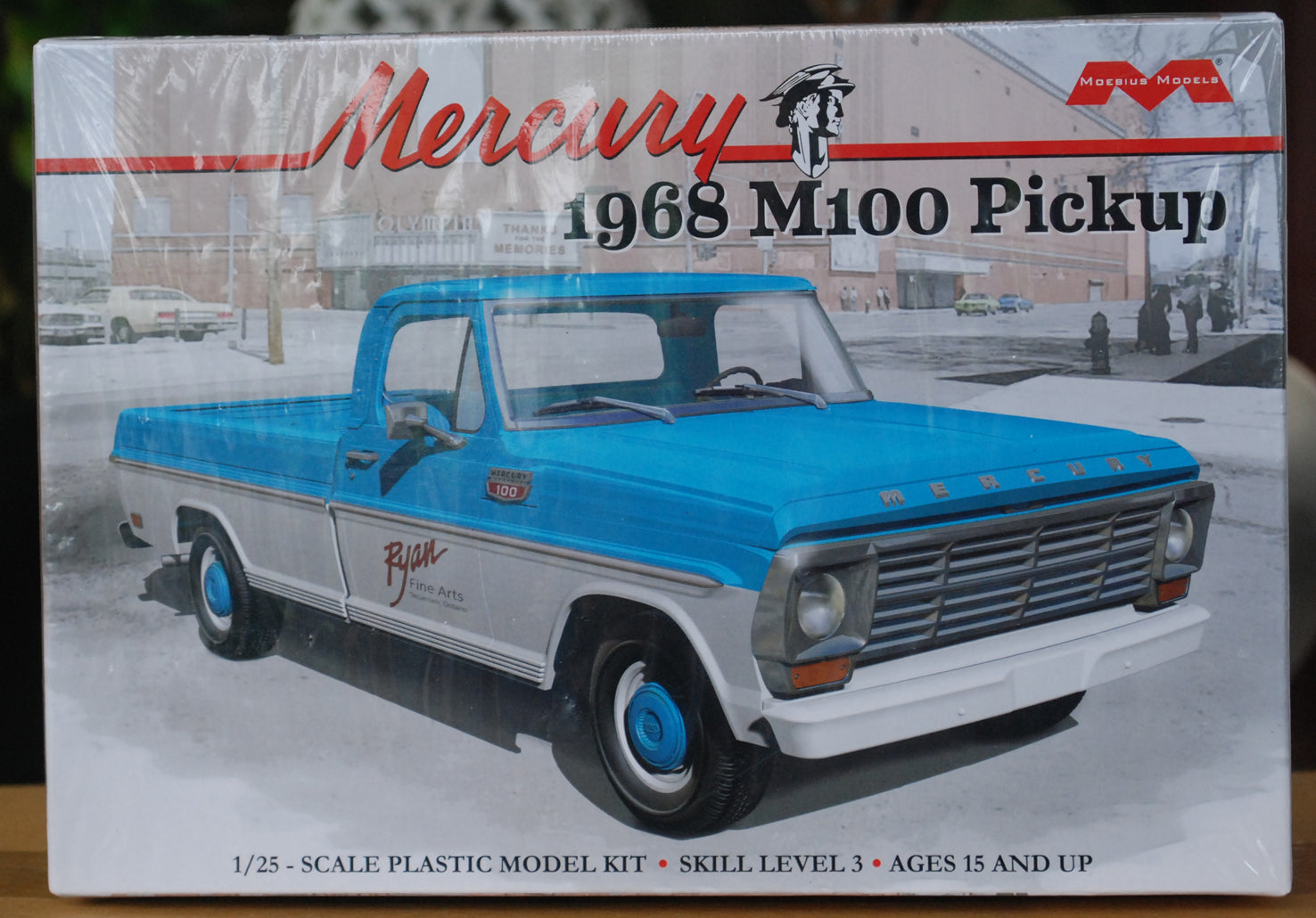 Moebius 2740 1968 Mercury M 100 Pickup 1:25 Bausatz new tool