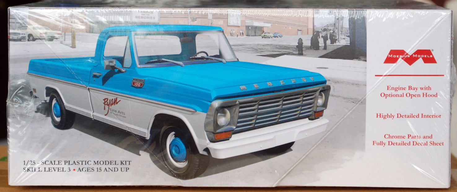 Moebius 2740 1968 Mercury M 100 Pickup 1:25 Bausatz new tool