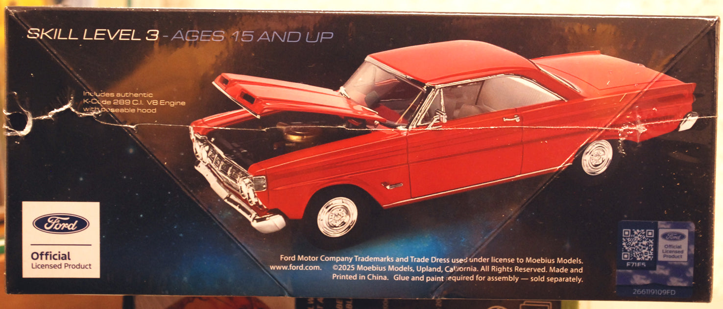Moebius 2750 1964 Mercury Comet K-Code 1:25  Bausatz neu 2025