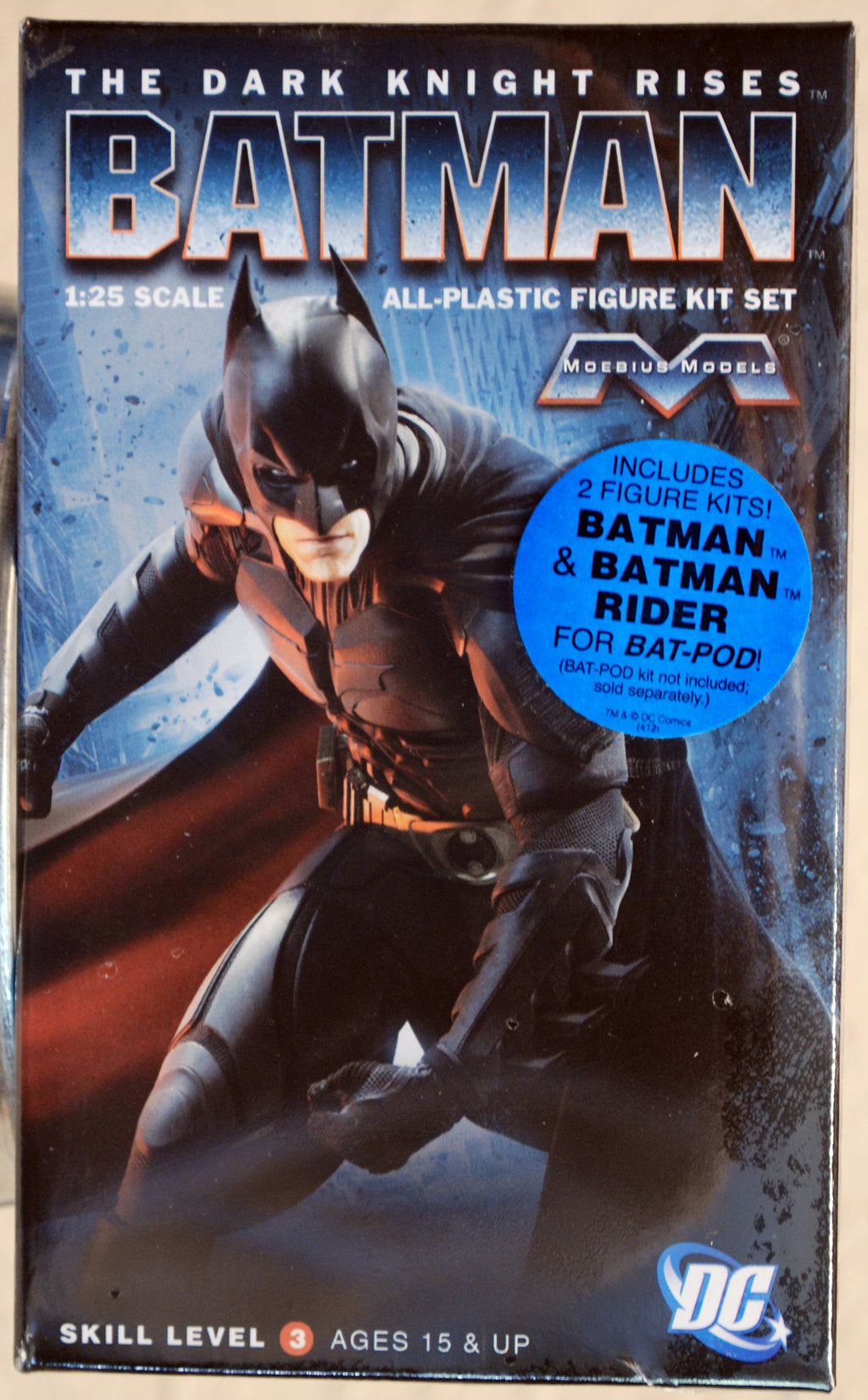Moebius 937 Batman The dark Knight rises 2 Figuren Bausatz 1:25
