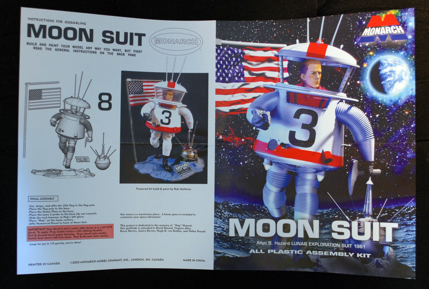 Monarch 801  Moon Suit 1;10 Neu 2023