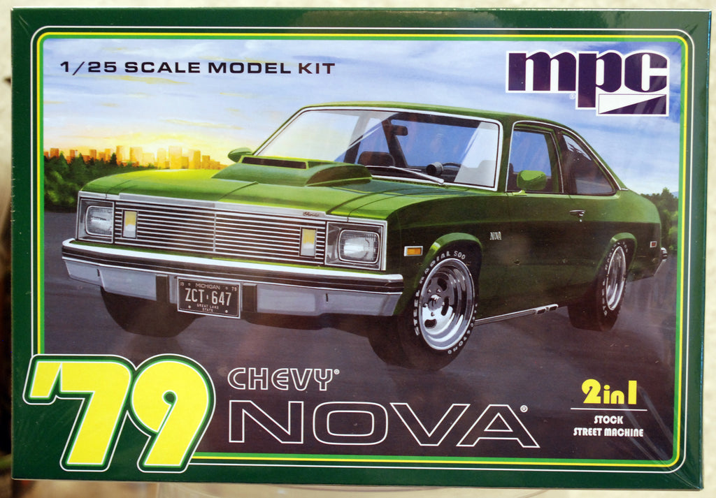 MPC 1003 1979 Chevrolet Nova 2´n1 1:25 Bausatz wieder neu 2024