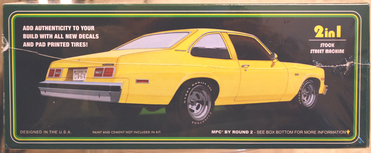 MPC 1003 1979 Chevrolet Nova 2´n1 1:25 Bausatz wieder neu 2024