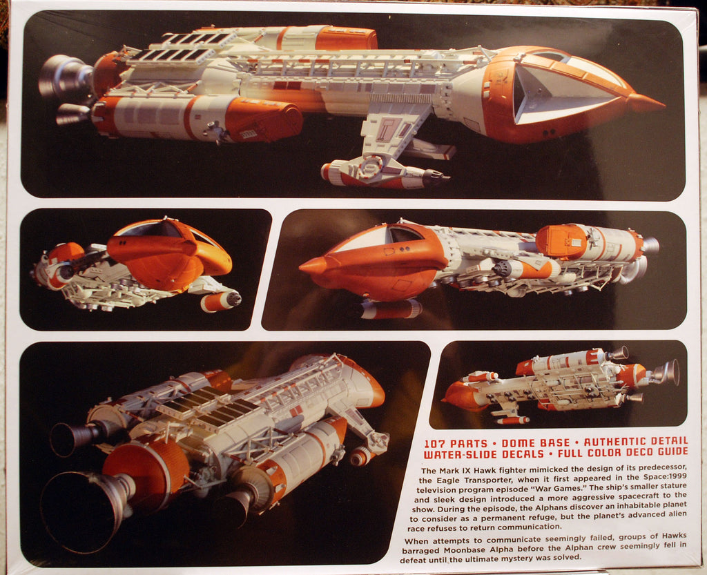 MPC 947 Space 1999 Alpha Moonbase Mondbasis Alpha 1 Space Hawk Mk. IX 1:48
