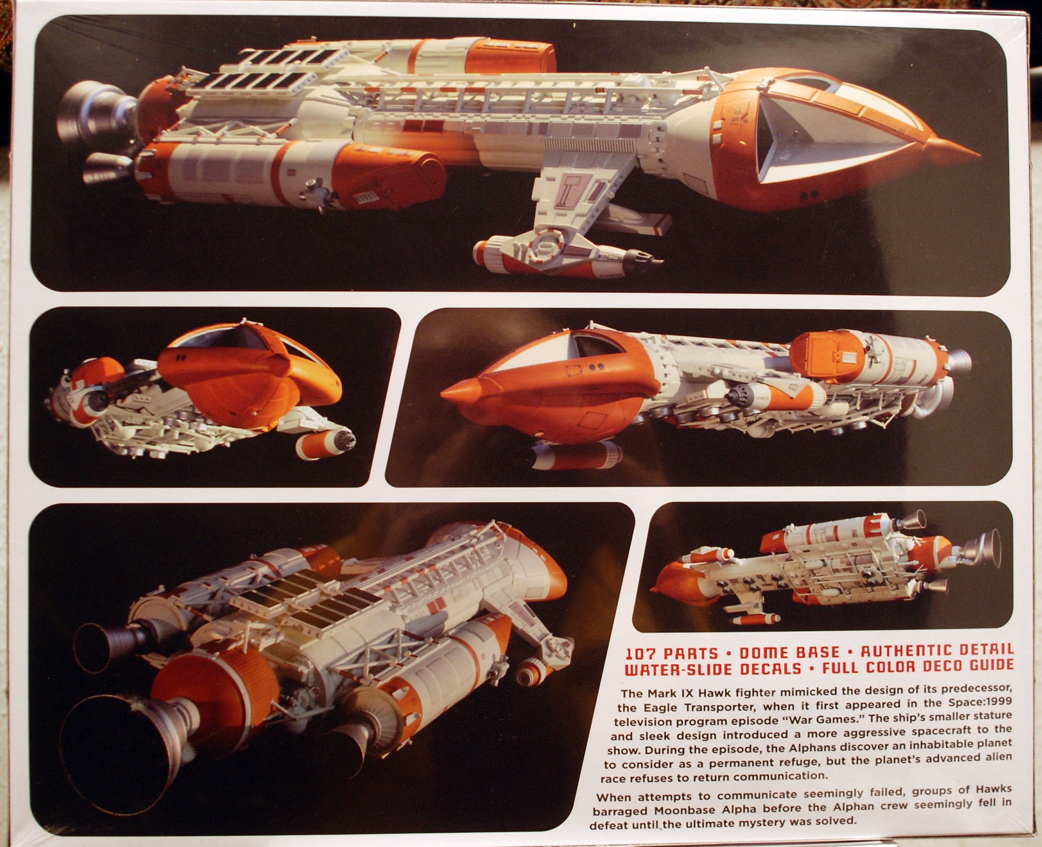MPC 947 Space 1999 Alpha Moonbase Mondbasis Alpha 1 Space Hawk Mk. IX 1:48