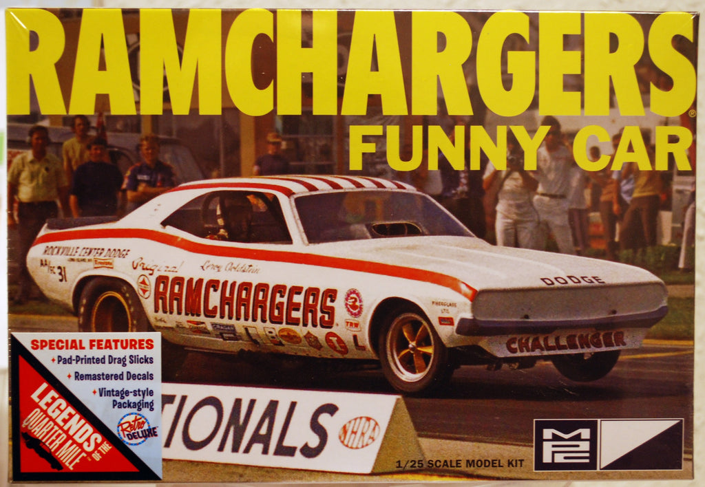 MPC 964 1970 Dodge Challenger Funny Car Ramchargers 1:25