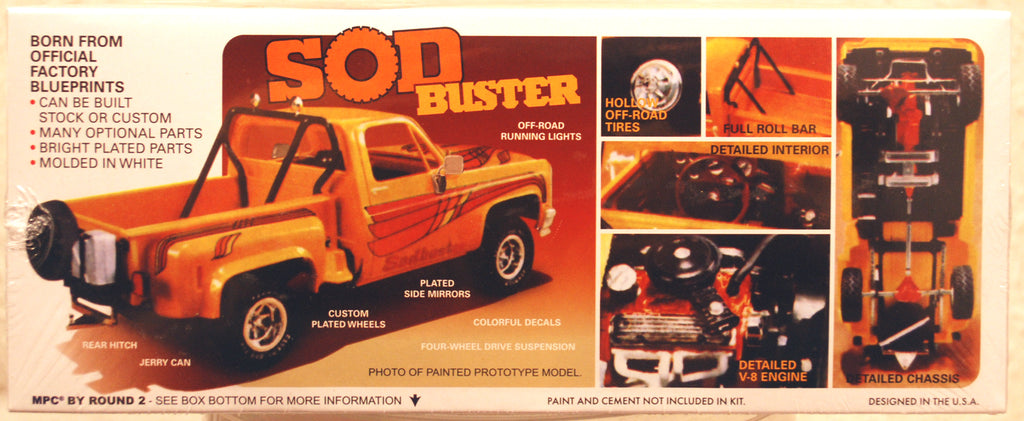 MPC 972 1981 Chevrolet Stepside Pickup Sodbuster 1:25