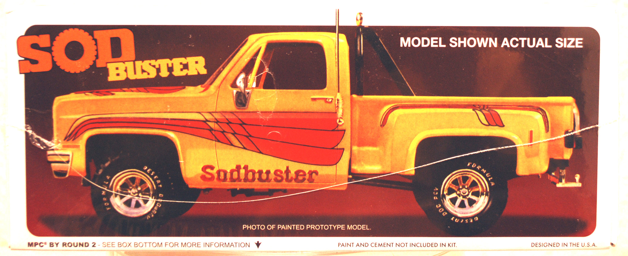 MPC 972 1981 Chevrolet Stepside Pickup Sodbuster 1:25