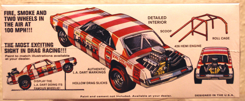 Mpc 974 Bill Shrewsberry´s L.A.Dart Wheelstander Drag Car 1:25