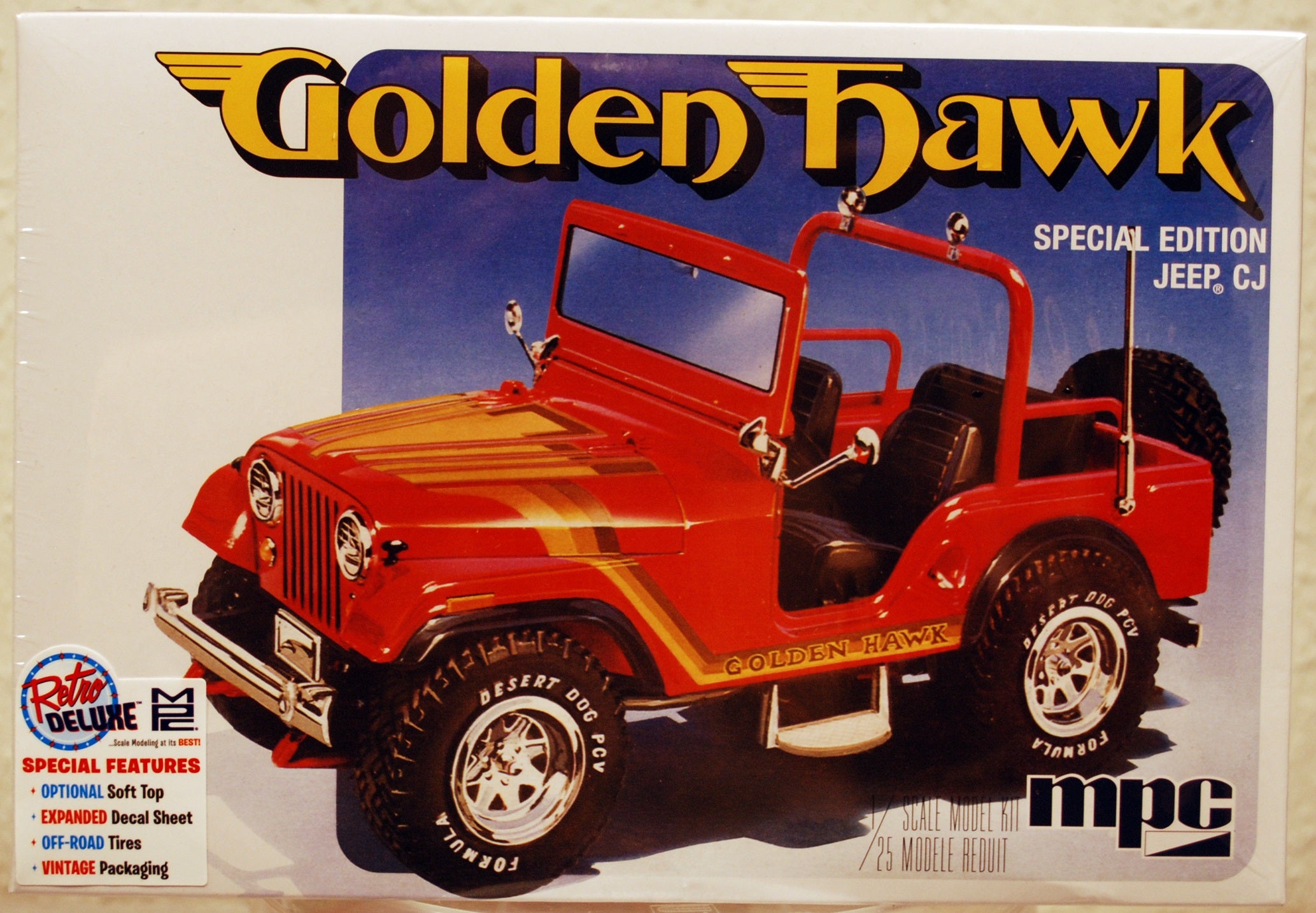 MPC 986 1981 Jeep CJ 5 Golden Hawk 1:25