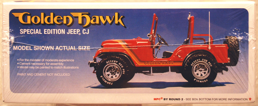 MPC 986 1981 Jeep CJ 5 Golden Hawk 1:25