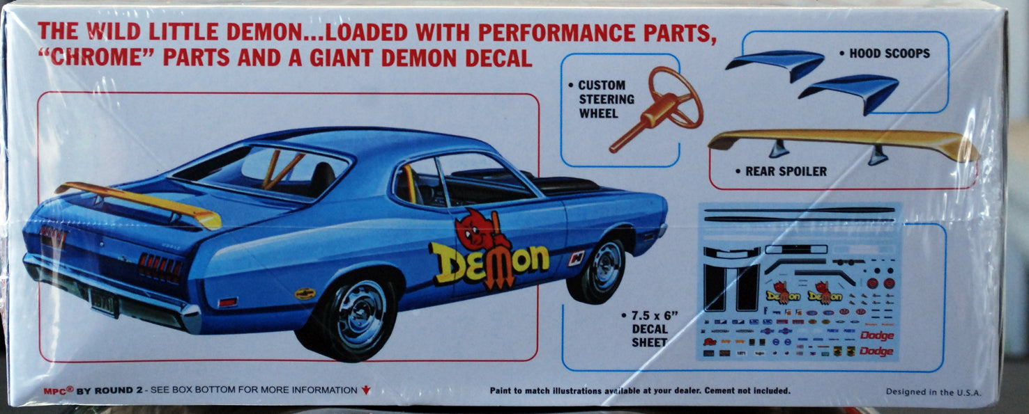 MPC 997 1971 Dodge Demon 2´n1 1:25 Bausatz neu 2024