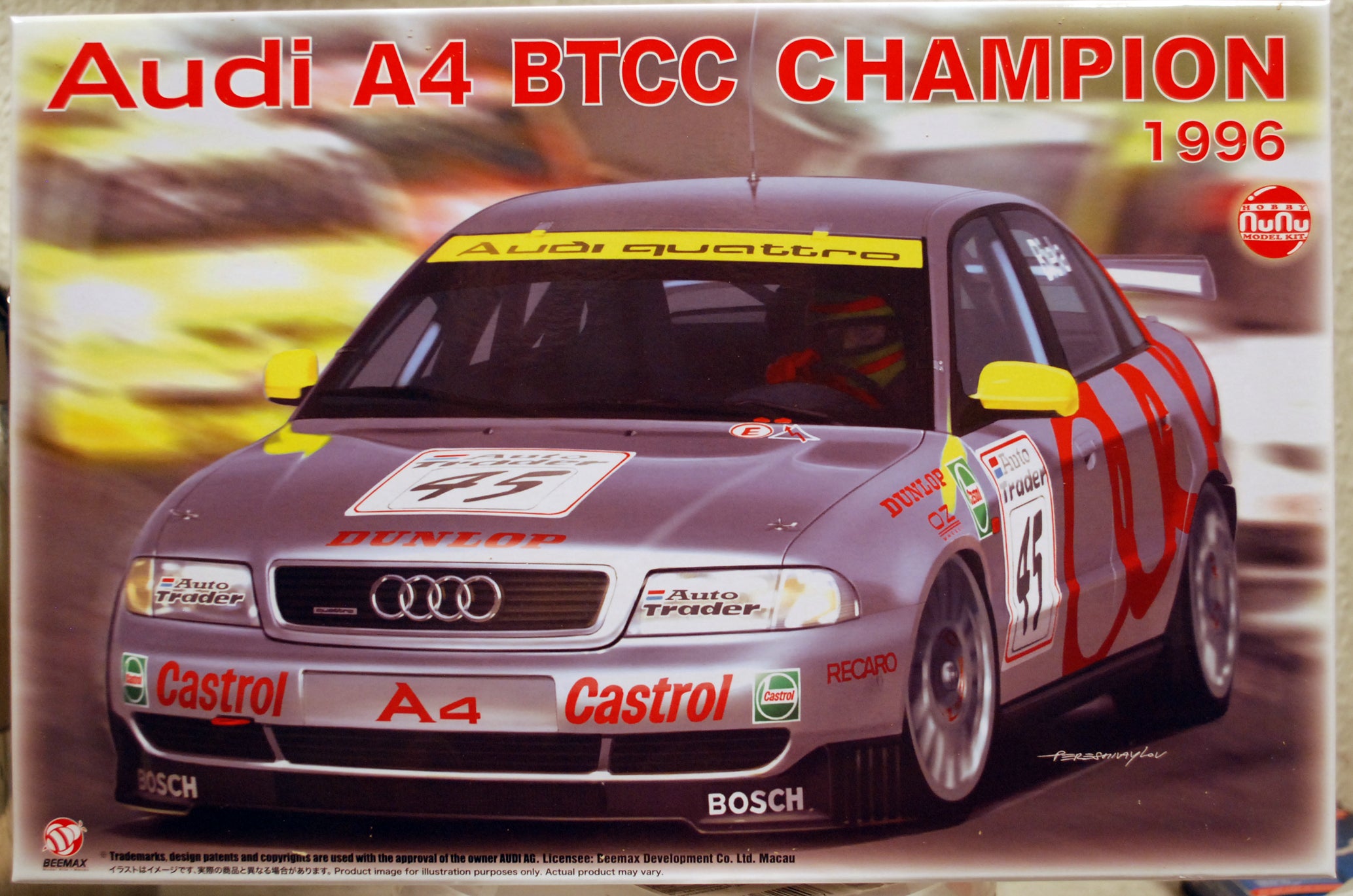Nunu 24035 1996 Audi A4 BTCC Champion 1:24
