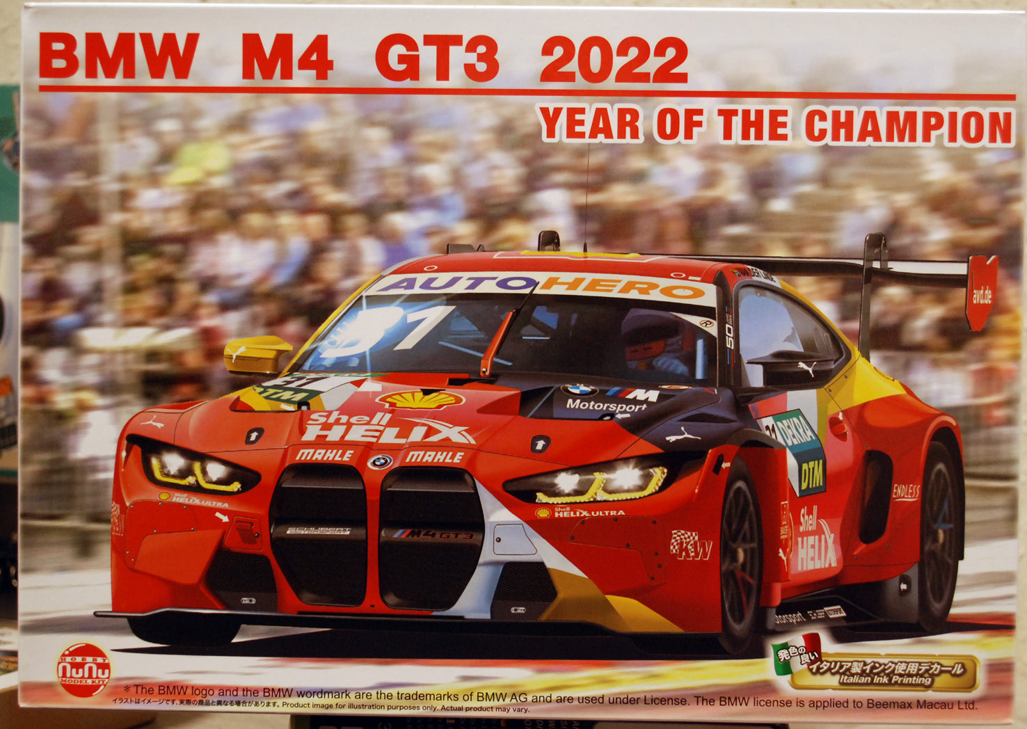 Nunu 24045 2022 BMW M4 GT3 1:24 Bausatz