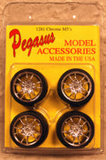 Pegasus Felgen M5 ca. 18 Zoll inkl. Reifen 1:24