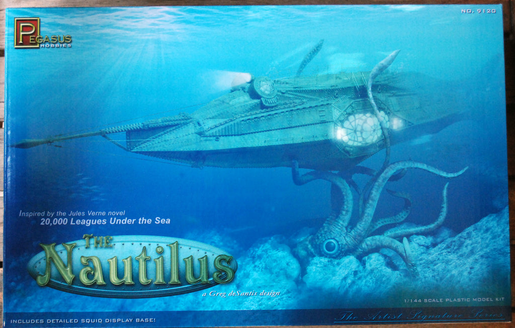 Pegasus 9120 20.000 Meilen unter dem Meer Kapitän Nemos Nautilus 1:144