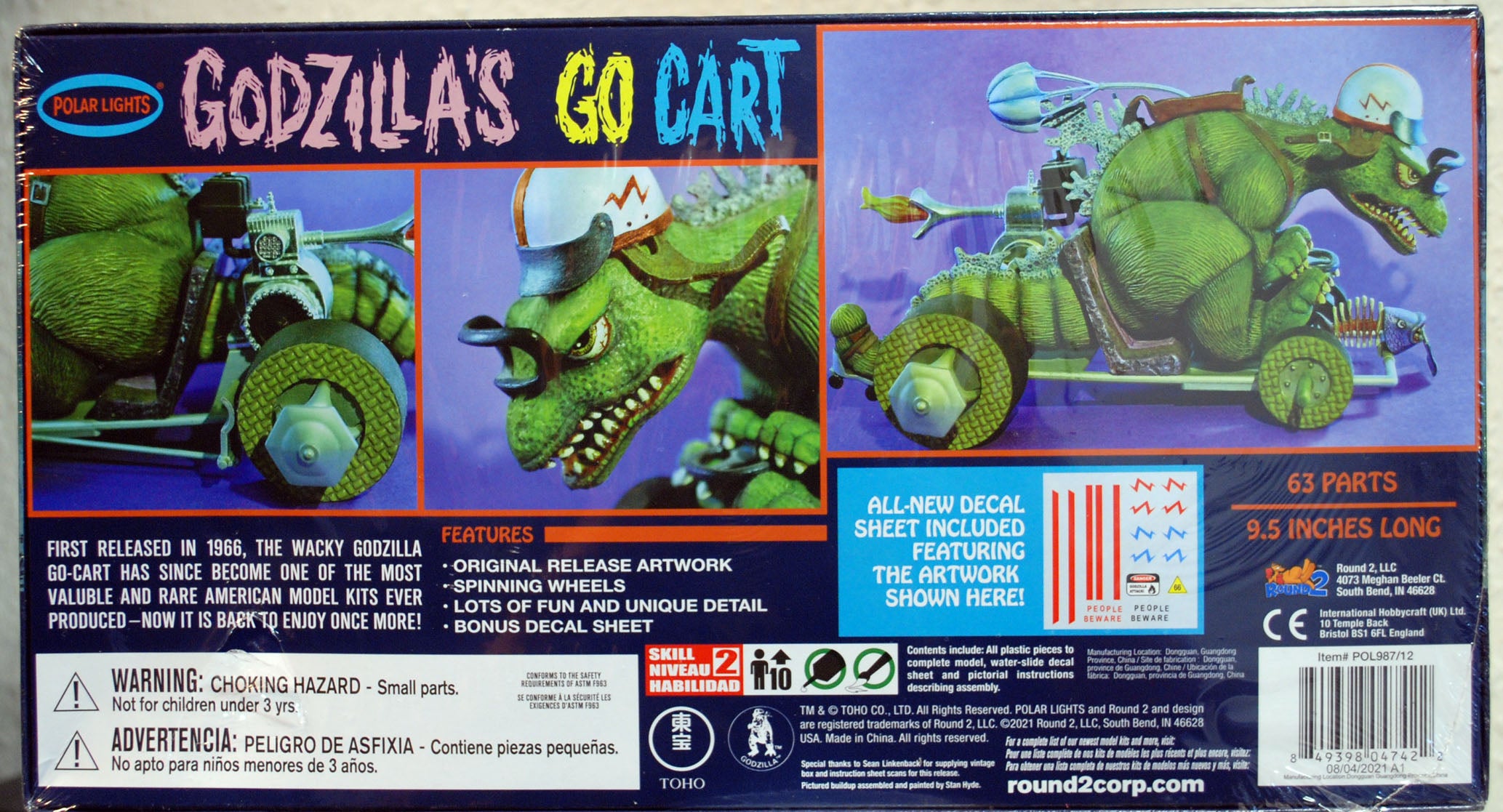 Godzillas Go Cart Polar Lights 987 neu 2021