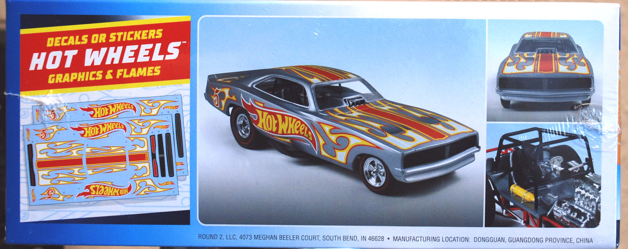 Polar Lights 988 1969 Dodge Charger Funny Car Hot Wheels 1:25