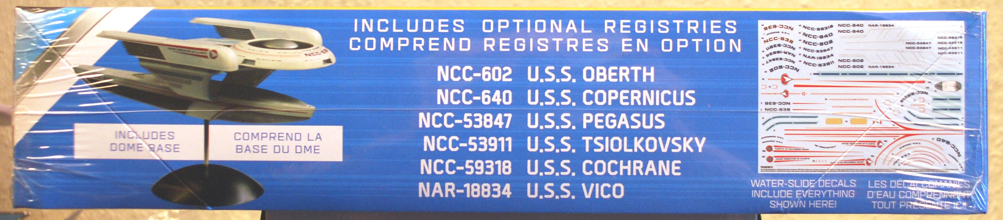 Polar Lights 991 Star Trek USS Grissom NCC 638 und andere 1:350