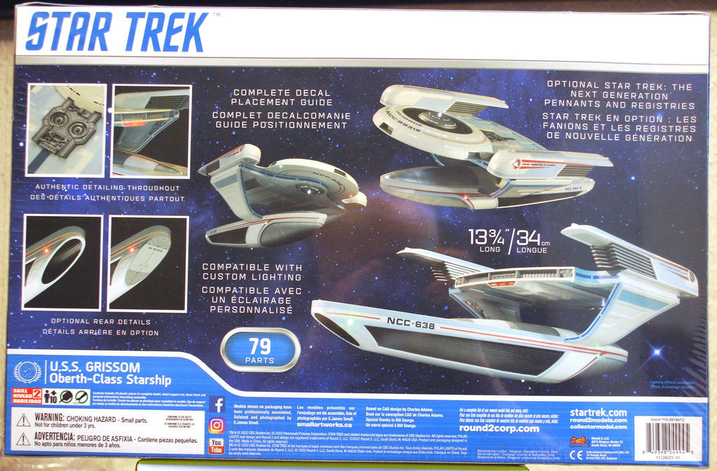 Polar Lights 991 Star Trek USS Grissom NCC 638 und andere 1:350