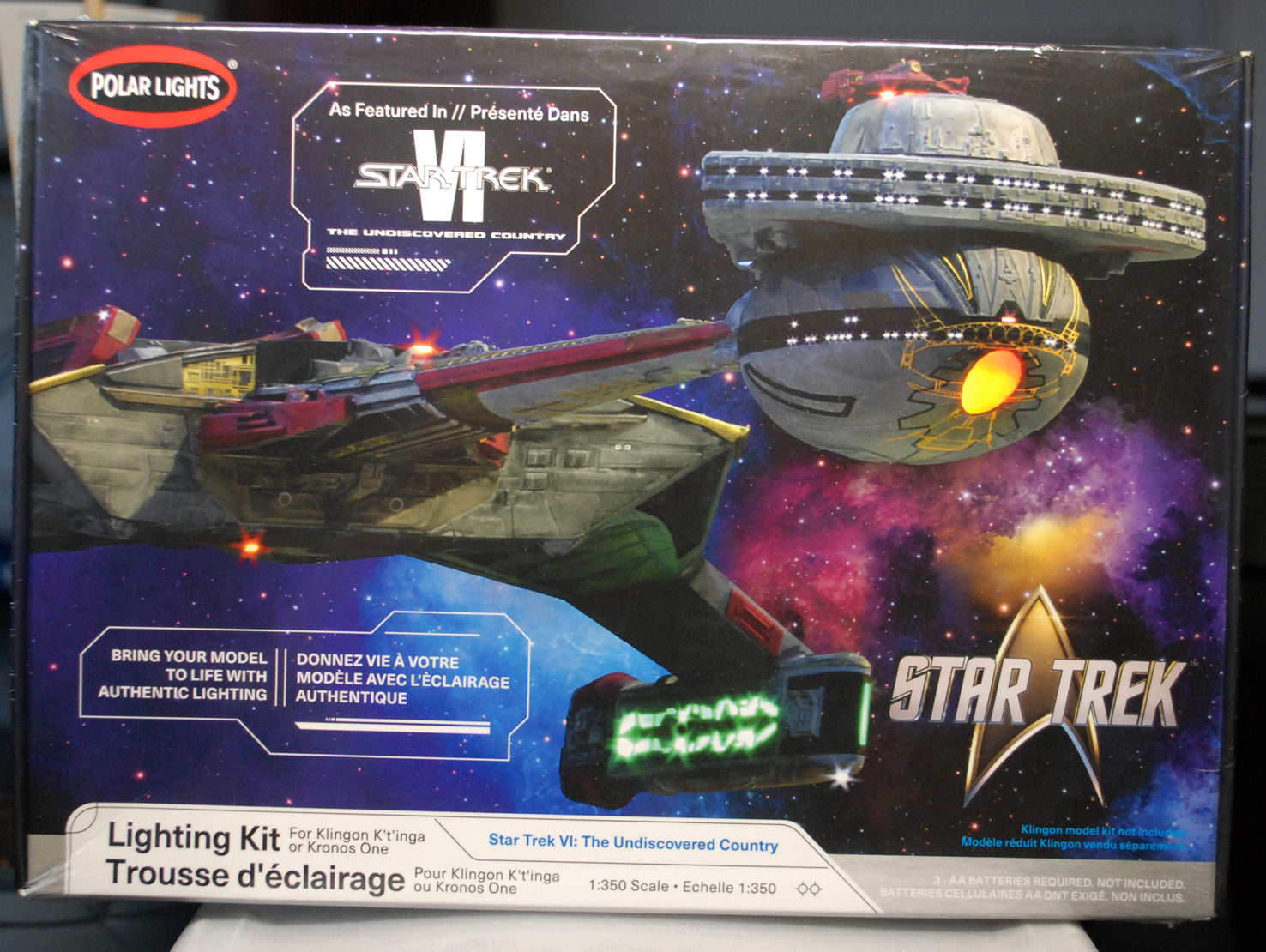 Polar Lights MKA055 Für Star Trek Klingon K`t´ínga oder Kronos Lighting Kit 1:350