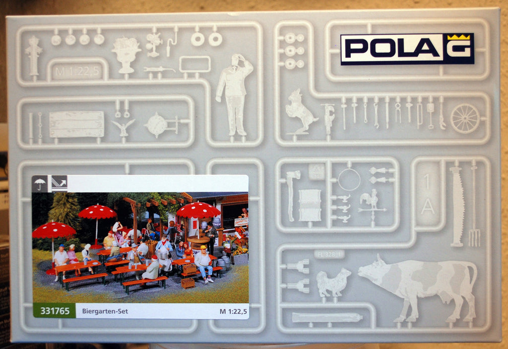 Pola 331765 Biergarten Set Biertische und -Bänke Bierzeltgarnitur