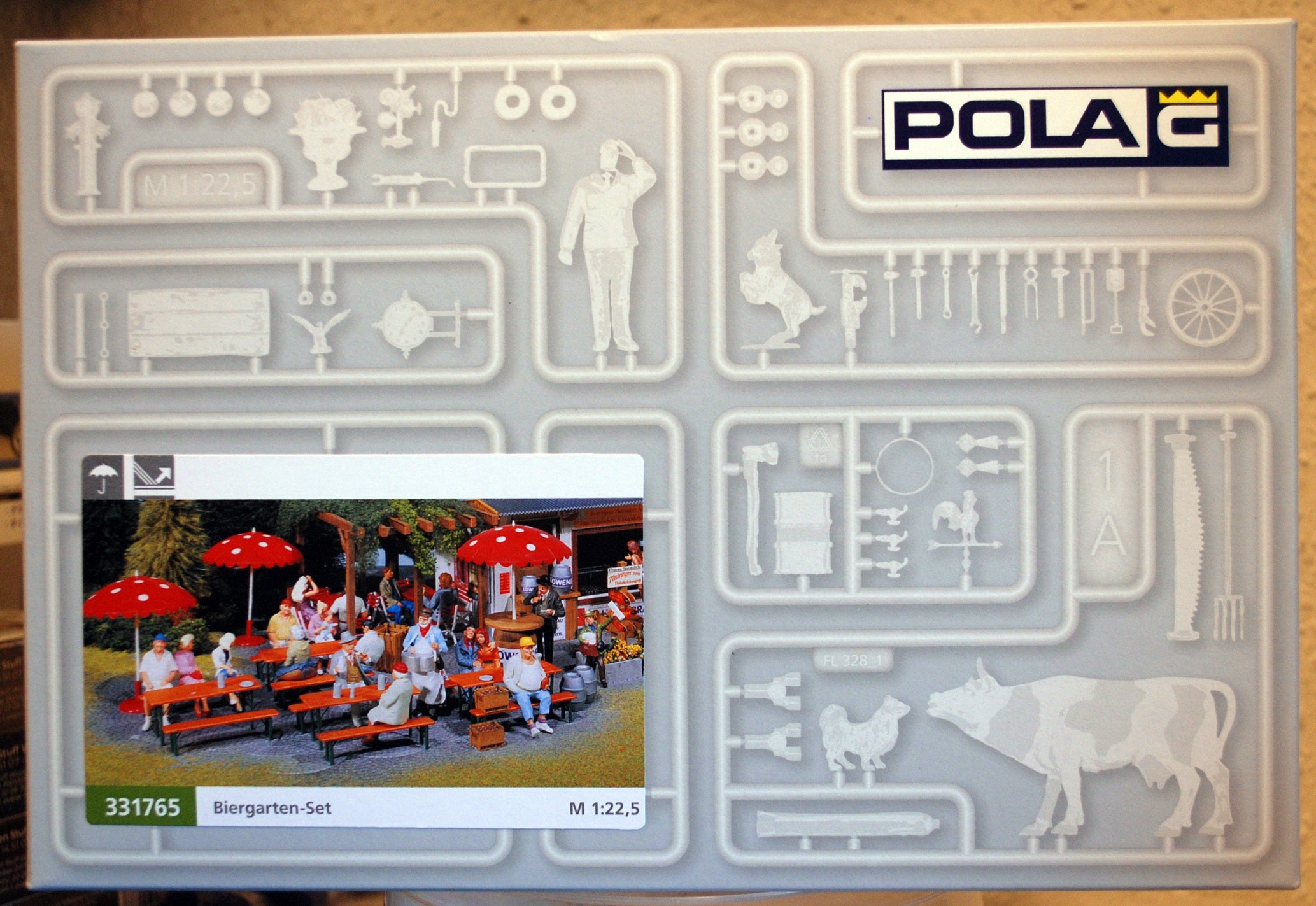 Pola 331765 Biergarten Set Biertische und -Bänke Bierzeltgarnitur