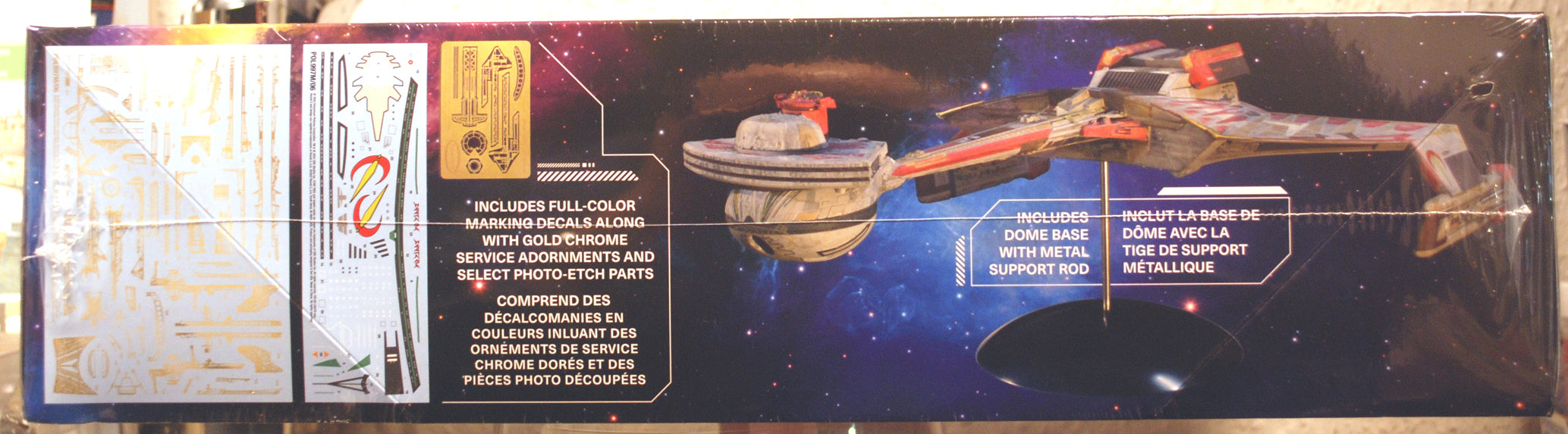 Polar Lights 997 Star Trek Klingon Kronos One Battle Cruiser 1:350