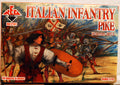 Red Box 72101 Italian Infantry Pike Set 3 16. Jahrh. 1:72