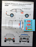 Reji 087 1979 Ford Escort Mk.II  Rallye Upgrade + Decals1:24